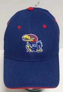 Kansas Jayhawks Signatures Strap Back Hat Officially Licensed Good Condition - Bild 1 von 7