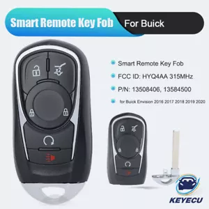 for Buick Envision 2016 2017 2018 2019 2020 Prox Smart Remote Key Fob HYQ4AA - Foto 1 di 3