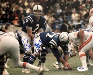 Bert Jones Signed Autographed Indianapolis Colts 8x10 Photo LSU Tigers Psa/Dna - Picture 1 of 2