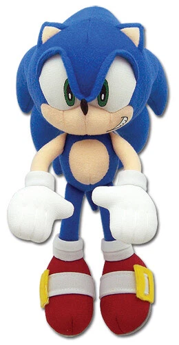 SONIC THE HEDGEHOG PLUSH 7-inch - SMALL SONIC. NEW AUTHENTIC SEGA BRAND ANIME - Image 1 of 1