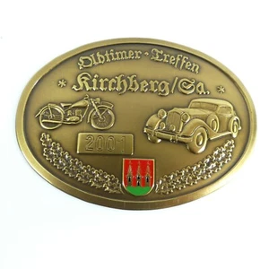 Placa de coche vintage reunión Kirchberg 2001 - Imagen 1 de 2