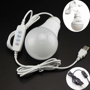 Energy Saving LED Light Bulb 5V USB Portable night Lighting Camping Hiking lamp - Picture 1 of 14