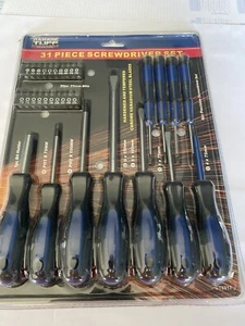 Tuff 31 piece screwdriver set. Part no. GT8017 Brand new $38 including postage - Picture 1 of 1