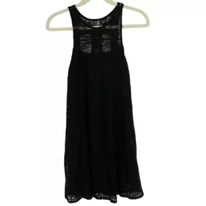 Vestido sin mangas de encaje Free People, XS, negro, OB429209 - Imagen 1 de 18