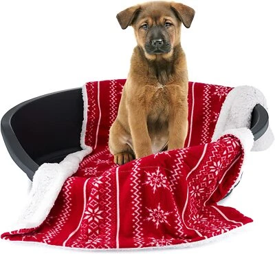 CELEBRIGHT Pet Blanket - Deluxe Fleece for Dogs Cats Puppies 72x110cm - Christmas Designs