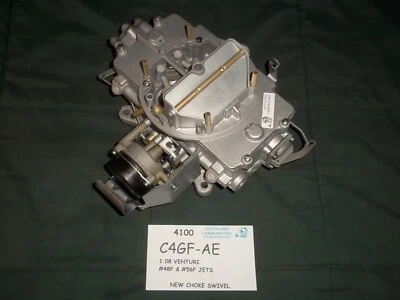 1964 289 Ford Mustang Comet Autolite 4100 1.08 C4GF-AE Carburetor - Image 1 of 4