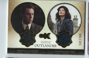 Cryptozoic Outlander CZX wardrobe card DW13 Frank Claire Randall 141/200