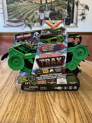 Grave Digger Trax All-Terrain Remote Control Land And Water Outdoor Vehicle - Image 1 of 4