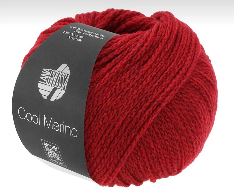Cool Merino Von Lana Grossa (1 - Dunkelrot)