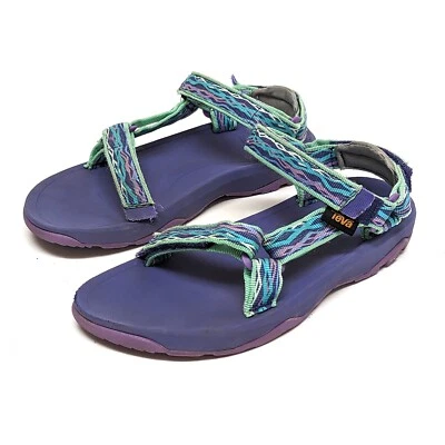 Сандалии Teva Hurricane XLT2 Delmar морское стекло фиолетовые детские размер 3 - Изображение 1 из 4