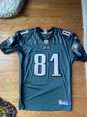 AUTHENTIC VINTAGE TERRELL OWENS EAGLES JERSEY 48 REEBOK PRO LINE Modified READ Cover