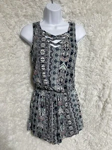 Women’s Romper Rue 21 Sz Sm Jumper One Piece Shorts - Free Shipping - Picture 1 of 6