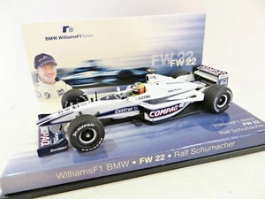 MINICHAMPS 'WILLIAMS F1 BMW FW22, 2000. RALF SCHUMACHER #5' 1:43 MIB/DEALER BOX - Picture 1 of 8