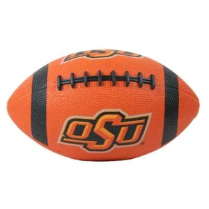 Oklahoma State Cowboys Mini Rubber Football - Picture 1 of 1