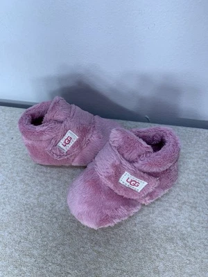 UGG Baby Girl Pink Bixbee Boot Slippers 11034971 Size 02/03 - Image 1 of 4