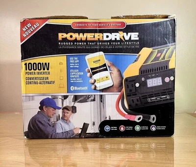 PowerDrive 1000W Power Inverter with Bluetooth Control - Image 1 of 4