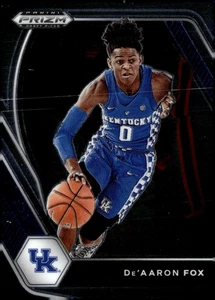 2021 Panini Prizm Draft Picks #72 De'Aaron Fox - Picture 1 of 2