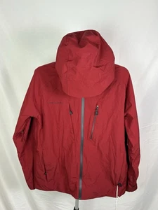 Obermeyer Raze Jacket Mens Medium Rustic Red Ski Snowboard (Item 292) - Picture 1 of 12