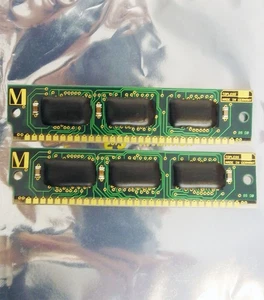 Set 2x Topless 1MB 2MB kit 60ns parity 30-pin gold SIMM RAM - Bild 1 von 2
