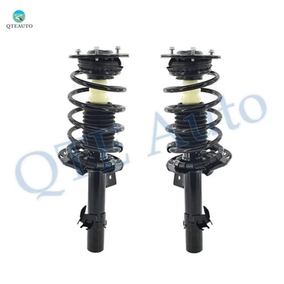 Par de 2 muelles helicoidales completos rápidos delanteros L-R para Volvo S80 2007-2016 Foto 1 de 4
