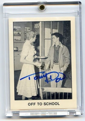 2014 Panini Golden Age Classic Buyback Autograph Tony Dow Leave it to Beaver - Image 1 of 3