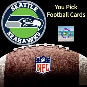 Seattle Seahawks NFL Football Team Trading Cards (You Pick Your Cards) - Bild 1 von 79