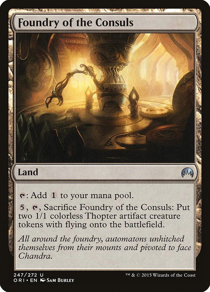 Foundry of the Consuls [Magic Origins] (ORI 247) Near Mint - Image 1 of 1