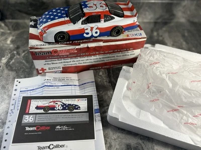 Team Caliber Stars and Stripes #36 Ken Schrader 2001 Pontiac 1:24 Diecast w/Box - Image 1 of 4