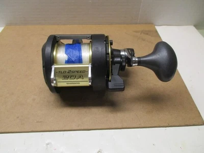 SHIMANO TLD 20A 2-Speed *40 LB. LINE** WORKS GREAT *********** - Image 1 of 4