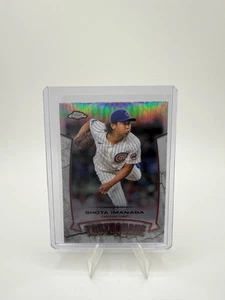 SHOTA IMANAGA 2025 TOPPS CHROME YOUTHQUAKE REFRACTOR CUBS - Picture 1 of 2
