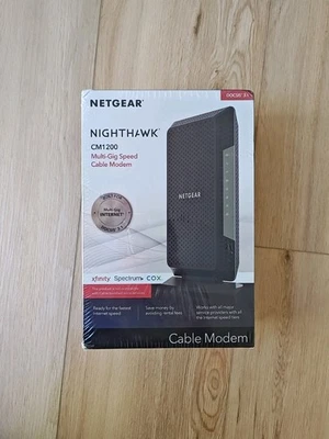 NETGEAR Nighthawk CM1200 DOCSIS 3.1 Cable Modem Multi-Gig Speed - Image 1 of 4