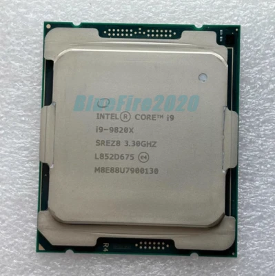 Intel Core i9-9820X SREZ8 3.3GHz 10 Cores 165W LGA2066 X299 CPU Processor 16.5MB - Image 1 of 4