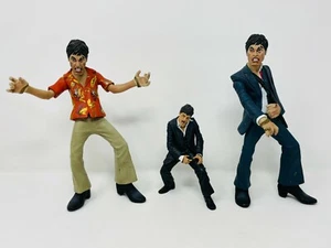 Menge 3 Mezco Toys Al Pacino Scarface 10" & 6" Actionfigur  - Bild 1 von 12