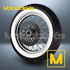 16" 16X3.5 60 SPOKE WHEEL STAINLESS FOR HARLEY SOFTAIL REAR WHITE TIRE (TR)