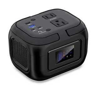 Centrale Elettrica Portatile 120W Picco 97Wh Campeggio Batteria Litio Generatore Portatile - Foto 1 di 8