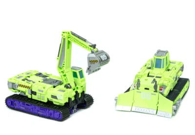 Mecha Invasion Devastator  GLA-05 Bonecrusher GLA-06 Scavenger Action Figure toy - Image 1 of 4