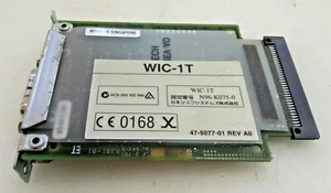 Cisco Wic 1t Wan Interface Card Router - Picture 1 of 7