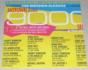 VARIOUS ARTISTS - Motown Elite 9000 Series (CD) VG+ - Picture 1 of 1