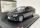 J Collection Kyosho 1:43 Toyota Crown Athlete 2008 Black scale diecast model car