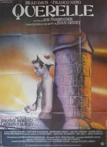 QUERELLE - FASSBINDER - RARO STILE PENE / OMOSESSUALE - POSTER FILM ORIGINALE - Foto 1 di 1