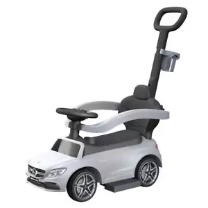 NEW Licensed Mercedes AMG C63 Coupe Ride-On Push Car - White - Picture 1 of 6
