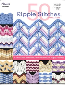 50 Ripple Stitches by Darla Sims, Annie's Crochet 871108, Ripple Stitch Patterns - Picture 1 of 5