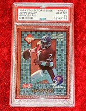 JERRY RICE 1993 COLLECTOR'S EDGE F/X 11 ROOKIES FX ACETATE PSA 10 🔥🔥