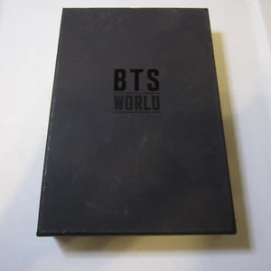 BTS World Original Soundtrack CD w/ Pre-order Kim Taehyung V Luggage Tag - Picture 1 of 2