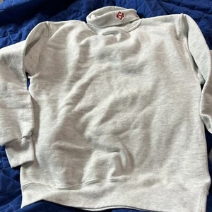 VTG NC State Wolfpack Sweatshirt Medium Turtleneck Embroidered - Picture 1 of 8