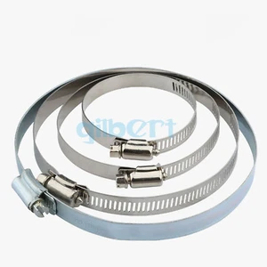 Adjustable 25-160mm Dia Stainless steel Suction Hose Clamp Hoop Woodwork CNC - Picture 1 of 4