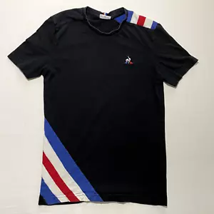 Vintage Le Coq Sportif Shirt XS Adult 80s Colorblock Preppy Designer Rare Moto - Picture 1 of 8