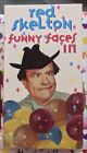 Red Skeltons Funny Faces 3 (VHS, 1997)