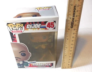 Roadblock #45 Funko Pop Animation 2015 GI JOE NIB G.I. New box - Picture 1 of 12