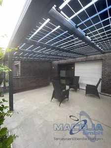 Solar-Terrassendach PV-Dach Carport Alu, 6 m breit, Module VE 240 Wp 27% - Bild 1 von 7
